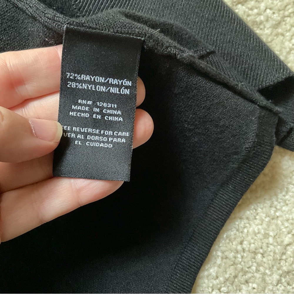 Ronni Nicole Black Shrug Bolero, Medium - Picture 5 of 6